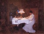 Renard Emile Le Gouter oil painting